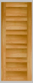 Flat Panel Shaker Cypress Doors
